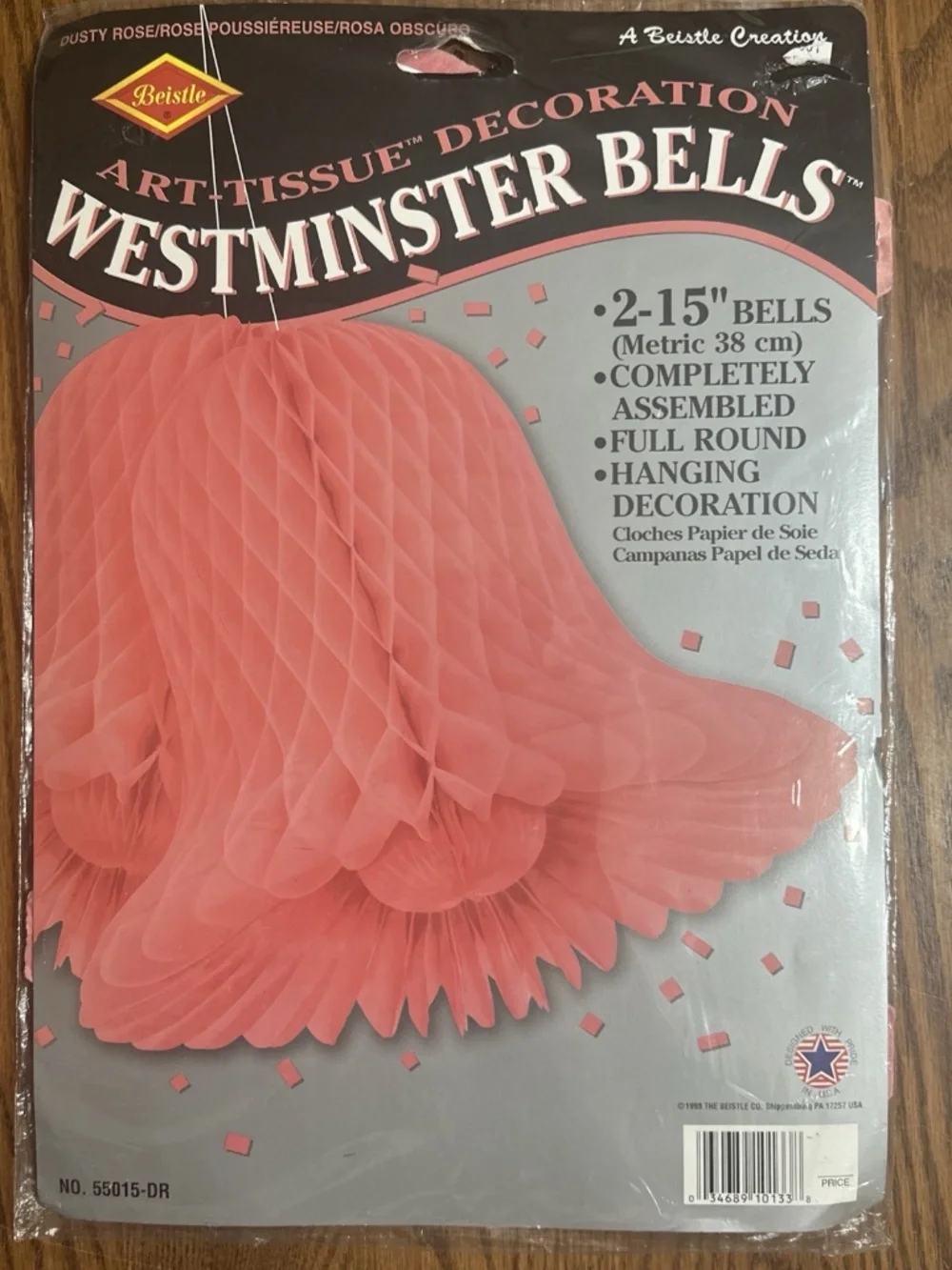 VTG 1998 Beistle Westminster big Wedding Bells 2 - 15